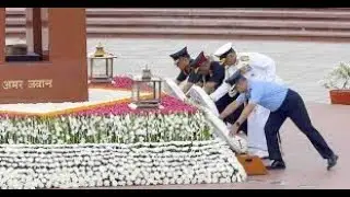 Air Force Day | CDS Anil Chauhan and tri- Service Chiefs pay Homage at National War Memorial