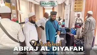 Istaqbal Abraj Al Diyafah Hotel Madina Munawara 23/09/2025 #umrah #makkahmadinah #aaftabtourism