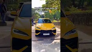 Mumbais First Urus SE #carspotter #automobile #sportscar #lamborghini #shortfeed #shorts #india