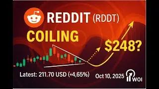 📈 ⚡ Reddit (RDDT) Coiling &mdash; Toward $248? | Price Prediction Today (Oct 10, 2025)