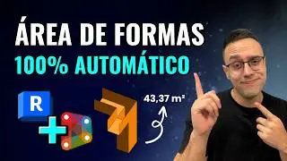 &Aacute;rea de Formas no Revit com Dynamo - 100% autom&aacute;tico