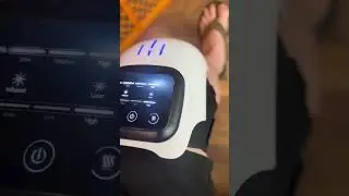 Cordless Knee Massager with Heat & Vibration