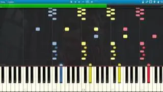 We Are Number One Piano Synthesia Tutorial
