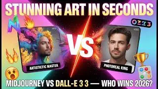 Create Stunning Art in Seconds – Midjourney vs DALL-E 3 2026: Which One Actually Wins?
