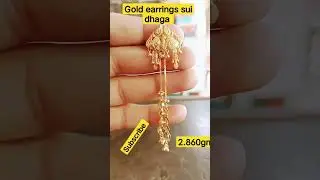 gold earrings sui dhaga design 🔥❣️ @gopaljewellers