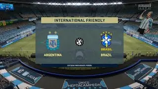 FIFA 21 | International Friendly | Argentina Vs Brazil | Fifa 21 GamePlay