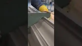 Professional worker giving shape to Clay bar by using regular shaped card#shorts