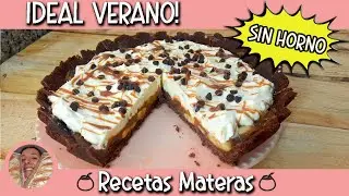 TARTA BANANA SPLIT | SIN HORNO