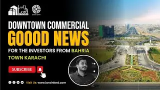 Invest in Bahria Town Karachi: New Down Town Commercial Plots | 133 Sq Yards | 6 Month Possession!