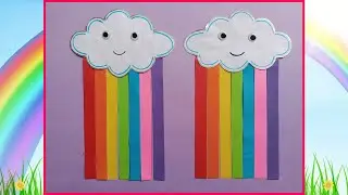 Cute Rainbow Paper Craft for Kids | DIY Paper Rainbow Craft | Rainbow Craft For Kids | DIY Crafts