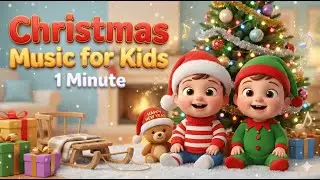 Kids Christmas Songs 🎄 1 Minutes of Holiday Music | Lulo Kids