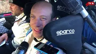 R&eacute;action de Laurent Sherrer apr&egrave;s ES10/12 - Rallye Monte Carlo- TV16