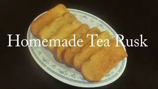 Homemade Jeera Toast | How to make Rusk from Bread | Tea Rusk snacks Recipe