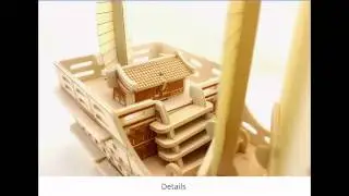Robotime Wooden Puzzle Ship - BA401