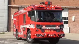 LAFD Engine 82 Responding