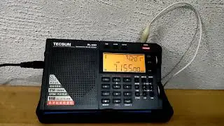 TECSUN PL-330 ve TA6FD 0-30 Mhz Aktif Mini Whip Antenle SSB / LSB Dinleme Kaydı