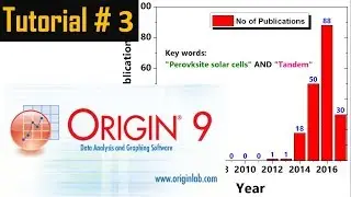 Origin Pro: How to draw a graph -Tutorial # 3