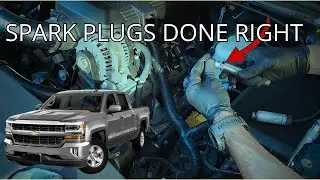 Как заменить свечи зажигания на Chevy Silverado 1500 (2014&ndash;2019 гг.) с двигателем V8 объемом 5,3 л