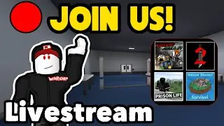 🔴 Join & VOTE The Game! Roblox Prison Life, SAKTK, MM2, and More!