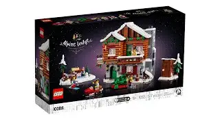 LEGO Icons 10325 Alpine Lodge unboxing & Speed Build