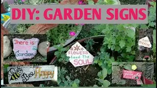 DIY: SIMPLE GARDEN SIGNS