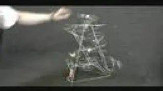 Desktop #15 Fun, small portable kinetic art- TWO tracks!