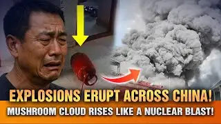 Explosions Rock China! Giant Mushroom Cloud in the Sky!