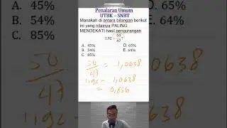 Bahas soal Penalaran Umum untuk UTBK SNBT 2026. #utbk #snbt #penalaranumum