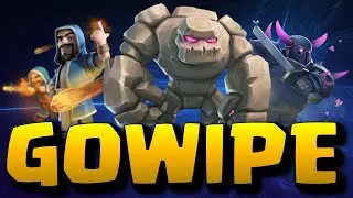 TH 9 Gowipe Attack With Low Level Heroes | TH 9 GoWiPe Attack Strategy | Ring Base | COC | 2022