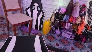 SET UP MY TIKTOK CHAIR WITH ME 🥳💜|XTRA HONEYY