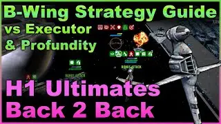 Home One & B-Wing - Ultimate 2 turns in a row, beat Executor, EZ double shot Profundity, MORE!