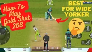 Real Cricket 22: How To Play Gold Shot #268