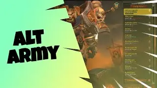 Aiming for 25 max level alts ( Live World of Warcraft )