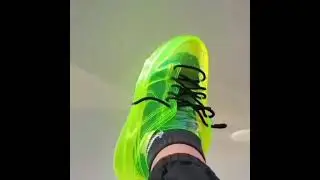 Transparent highlighter shoes....