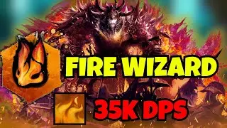 Trying Fire Wizard EVOKER BUILD - Strong and Easy DPS Build | Guild Wars 2 VOE SPECS BETA