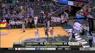 GW Men's Basketball Moments of 2014-15: Diamond Head Classic Championship