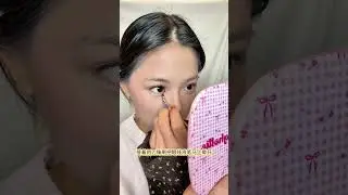 Round eyes vs. long eyes Learn two types of eye makeup in one video #Beauty products#Daily