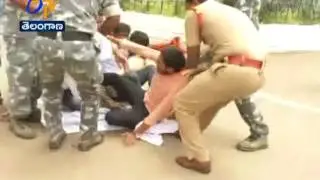 ABVP Protest at Collectorates | All Over Telangana | Several Arrested