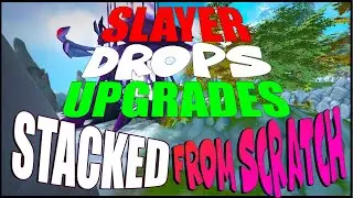 SLAYER, DROPS & UPGRADES I Stacked From Scratch #8 [Runescape 3]