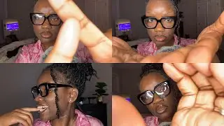 ASMR | I can&rsquo;t stop TOUCHING your FACE 😩 It feels so good #asmr