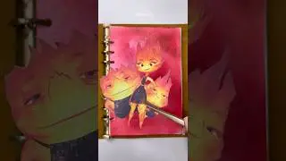 Scrapbooking 다꾸 | Elemental : Ember Lumen 엘리멘탈 : 엠버 | Journaling