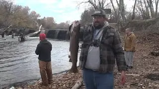 Anglers take advantage of a unique opportunity to fish for steelhead in the Boise River