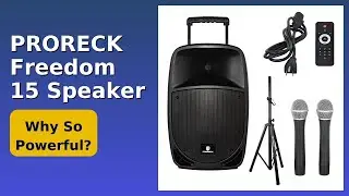 REVIEW (2025): PRORECK Freedom 15 Speaker. Features.