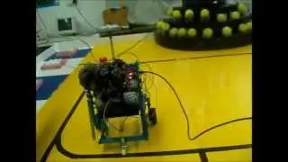 Vid&eacute;o du test du robot DaVinciBot qui participe &agrave; la Coupe de France de Robotique