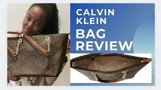 Calvin Klein Hayden large Signature tote/Bag Review