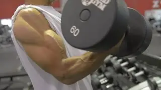 Vegan Bodybuilding Shoulders and Arms Workout VLOG#3
