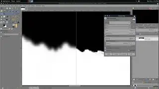 GIMP tutorial how to use curves for smoothing mask edges