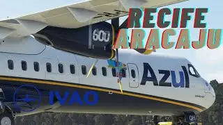ESTAMOS DE VOLTA | AZUL OPS | Recife - Aracaju | ATR 72-600