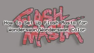 Как настроить Flash Masta для Wonderswan/Wonderswan Color