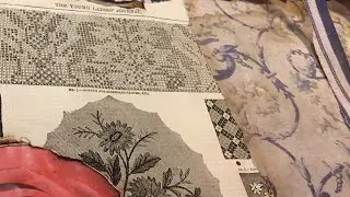 Franken pages for junk journals from scraps